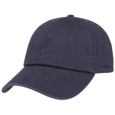 Czapka z daszkiem baseball cap cotton granatowa unisex | Stetson