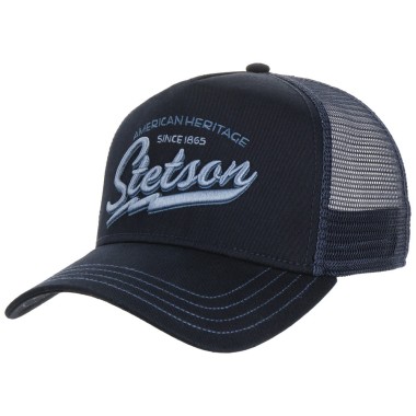 Czapka z daszkiem trucker cap american heritage classic granatowa | Stetson