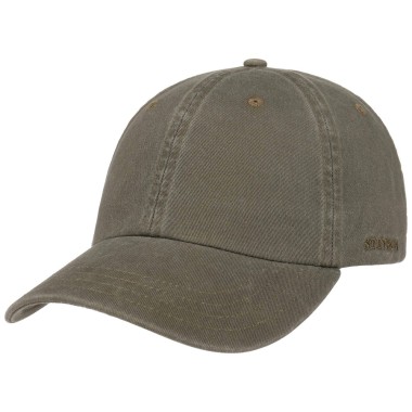 Czapka z daszkiem baseball cap cotton oliwkowa unisex | Stetson