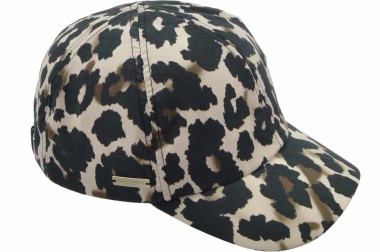 Czapka baseball cap w lamparcie cętki damska | Seeberger