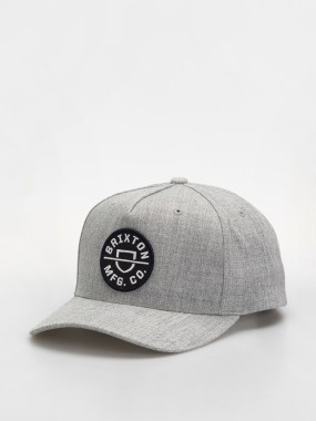 Czapka z daszkiem crest szara | Brixton