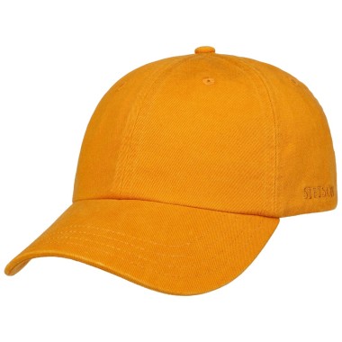 Czapka z daszkiem baseball cap cotton mandarynkowa | Stetson