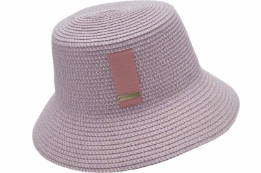 Kapelusz bucket różowy damski | Seeberger