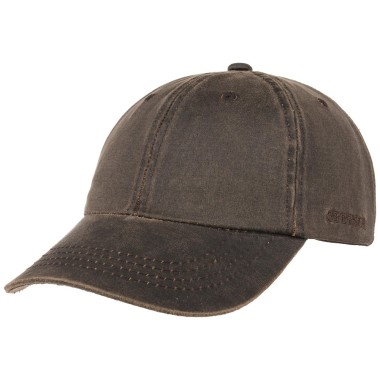 Czapka baseball cap CO/PES brązowa | Stetson